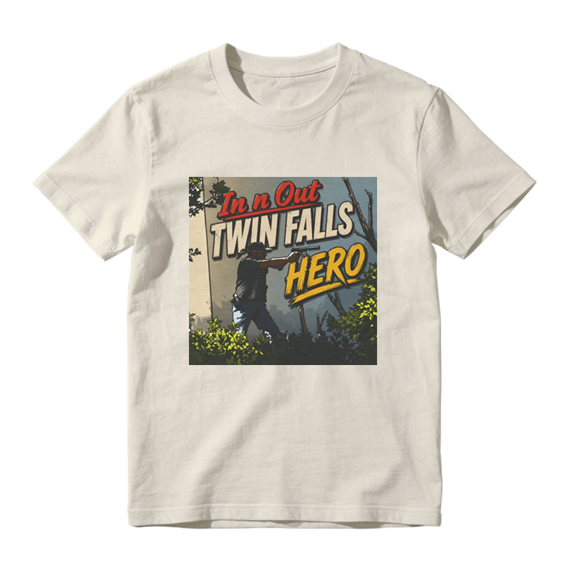 In and out Twin Falls Hero "The Fearless Patriot" Shirts