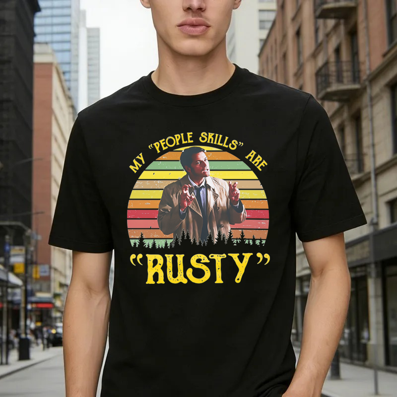 My People Skills Are Rusty Vintage Movies Quote T-shirt