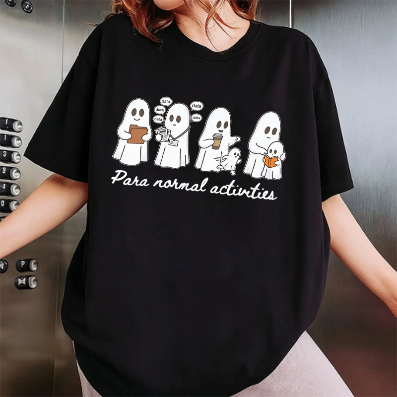 Para Normal Activities SPED RBT Teacher Aide Fall Autumn T-shirt