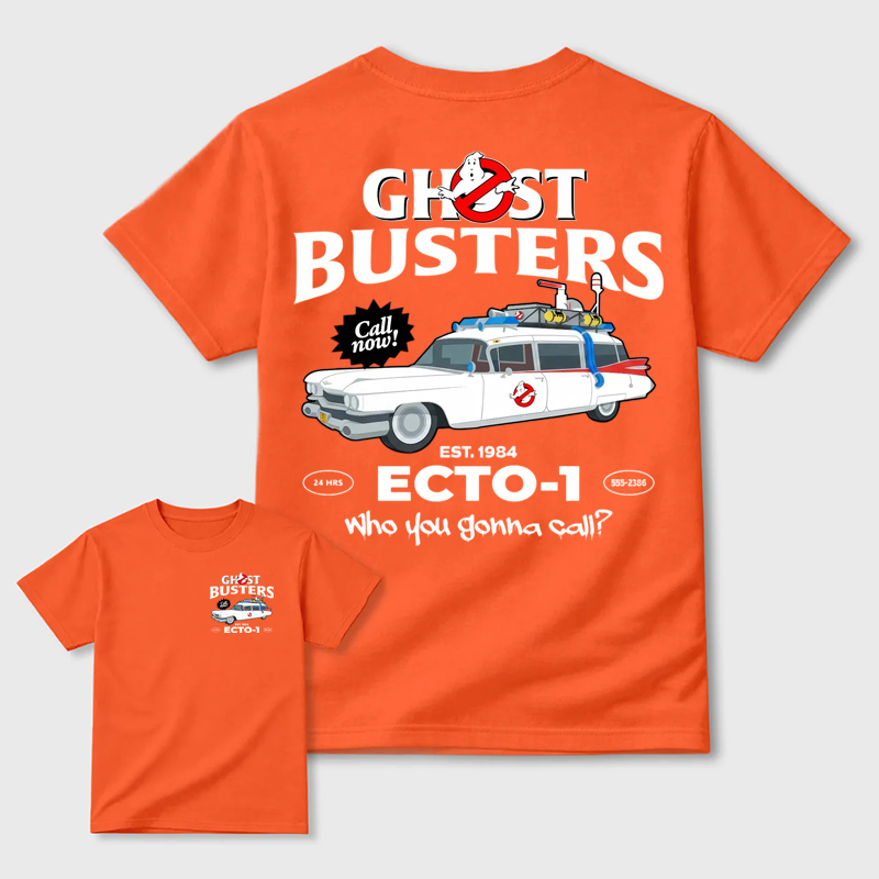 Ghost Busters ECTO-1 Vintage Halloween T-Shirt