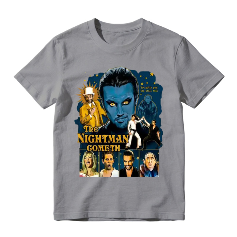 The Nightman Cometh Retro Vintage T-Shirt