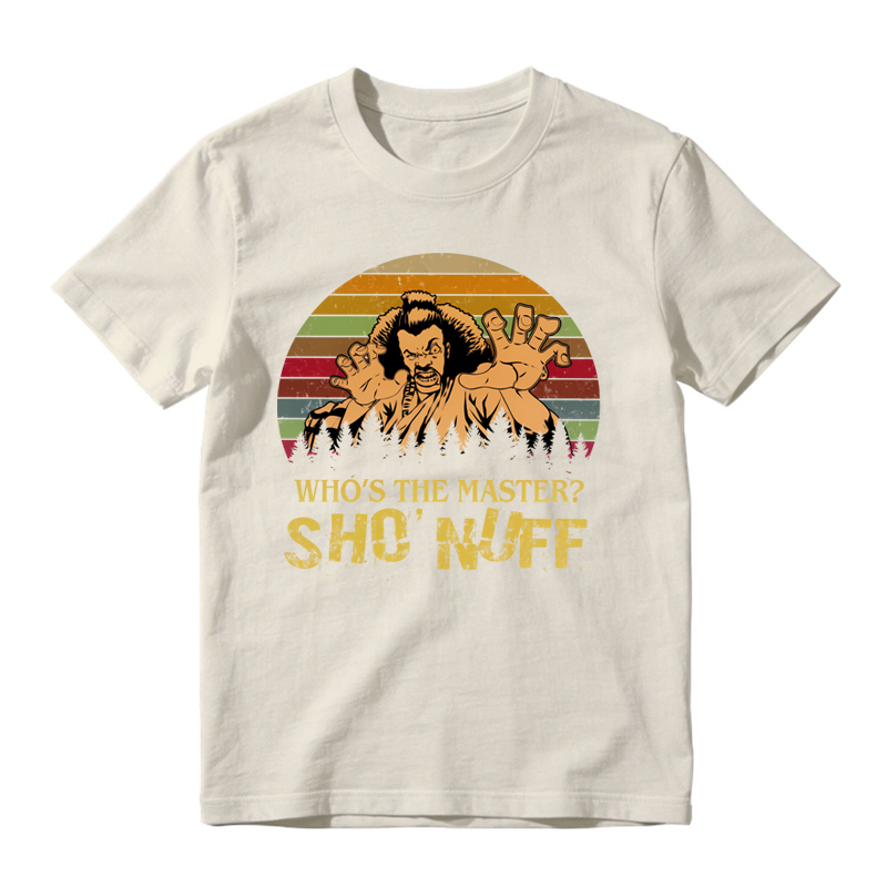 Who's The Master Sho'Nuff 80s Movie Retro Graphic T-Shirt