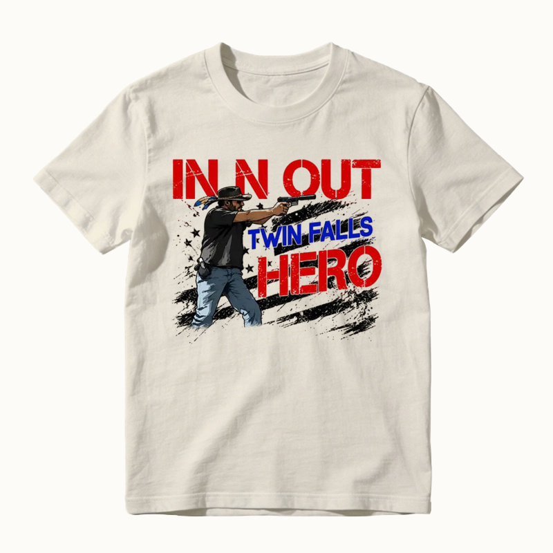 In N Out Twin Falls Hero Graphic Shirt