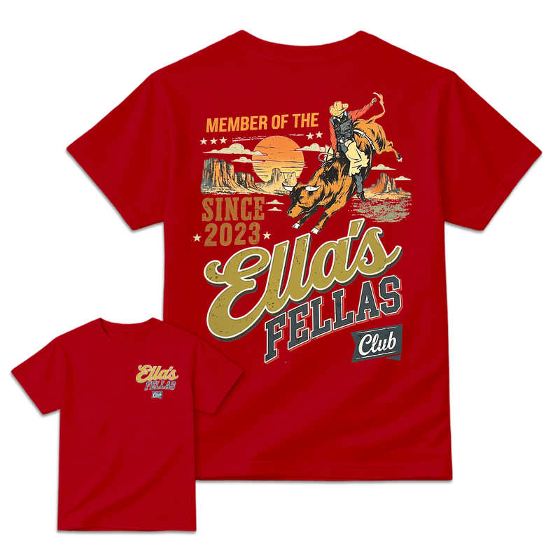 Retro Sunset Western Cowboy Rider Men's T-Shirt