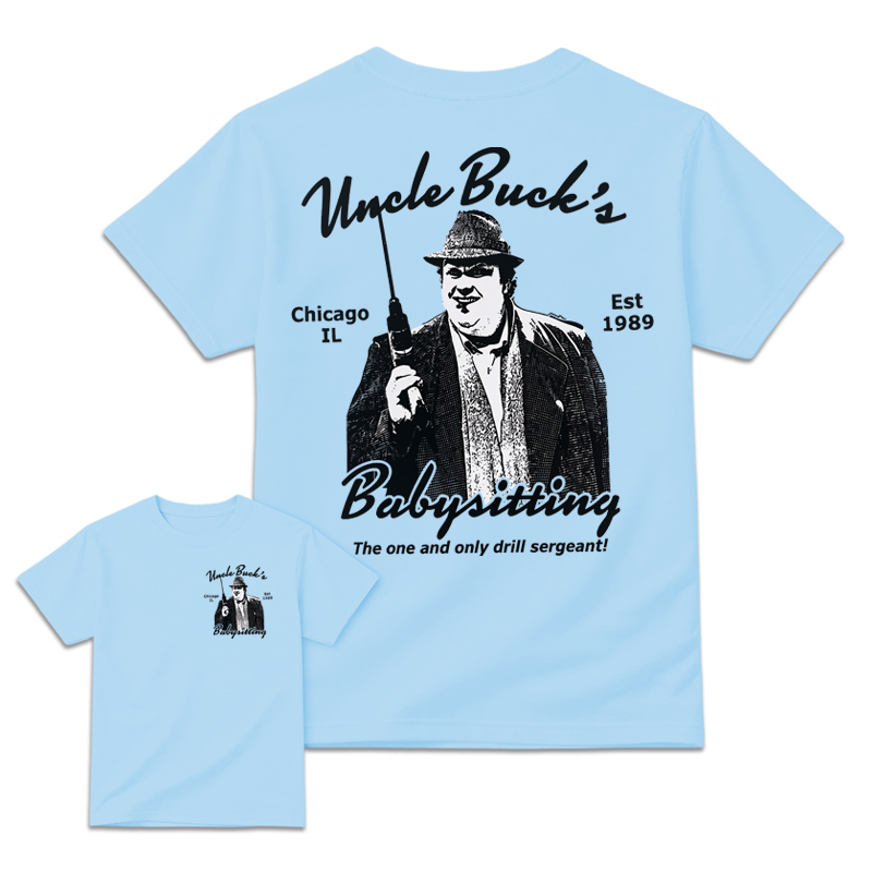 Uncle Buck's Babysitting 80s Movie Graphic Tee