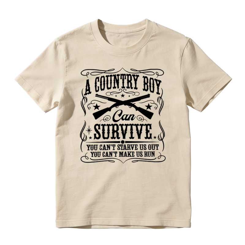 A Country Boy Can Survive Concert Music Shirt