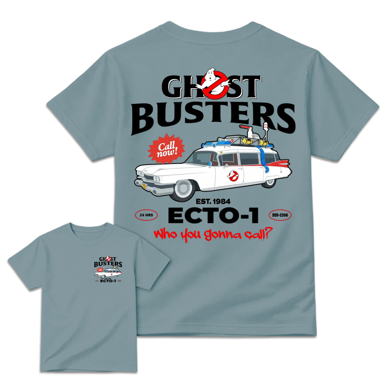 Ghost Busters ECTO-1 Vintage Halloween T-Shirt