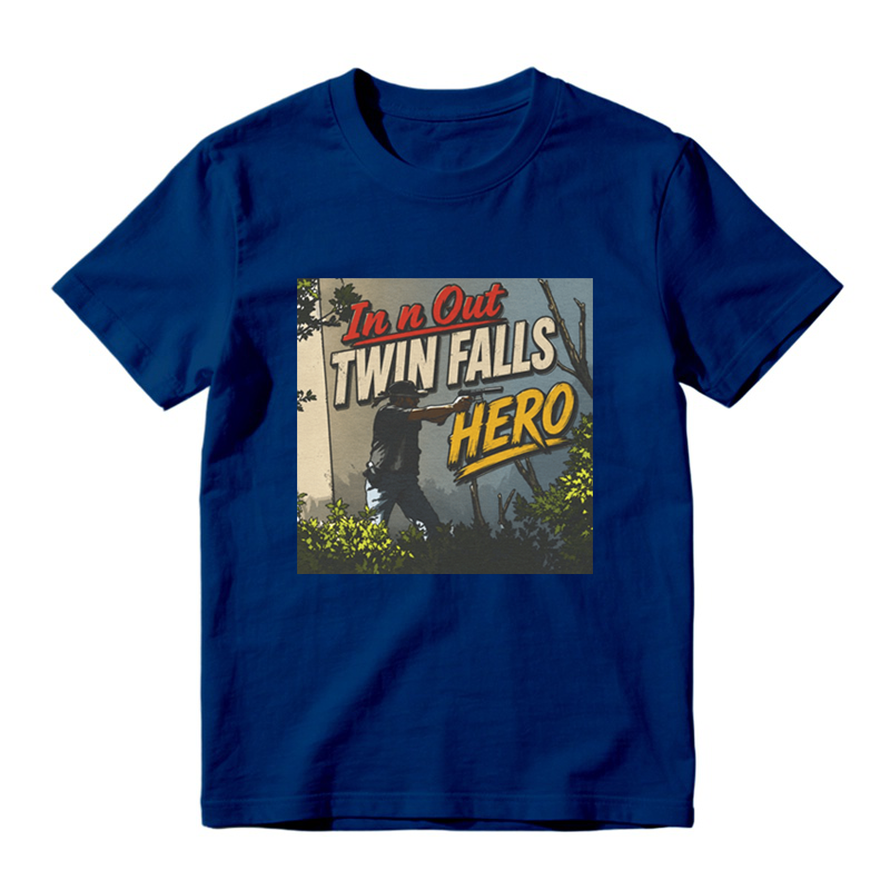In and out Twin Falls Hero "The Fearless Patriot" Shirts