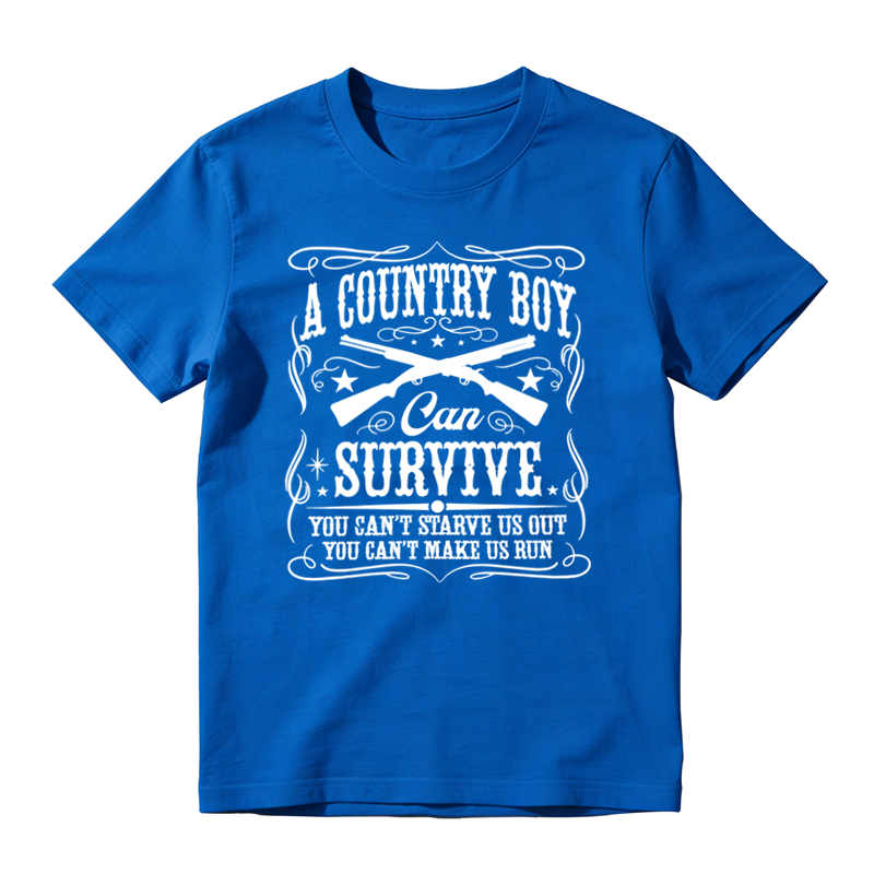 A Country Boy Can Survive Concert Music Shirt