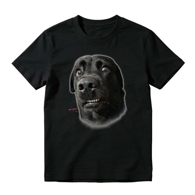 The Nervous Smile Funny Cotton Graphic Tee