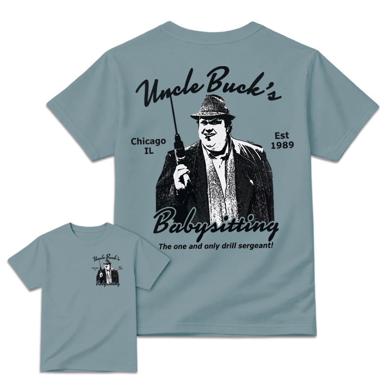 Uncle Buck's Babysitting 80s Movie Graphic Tee