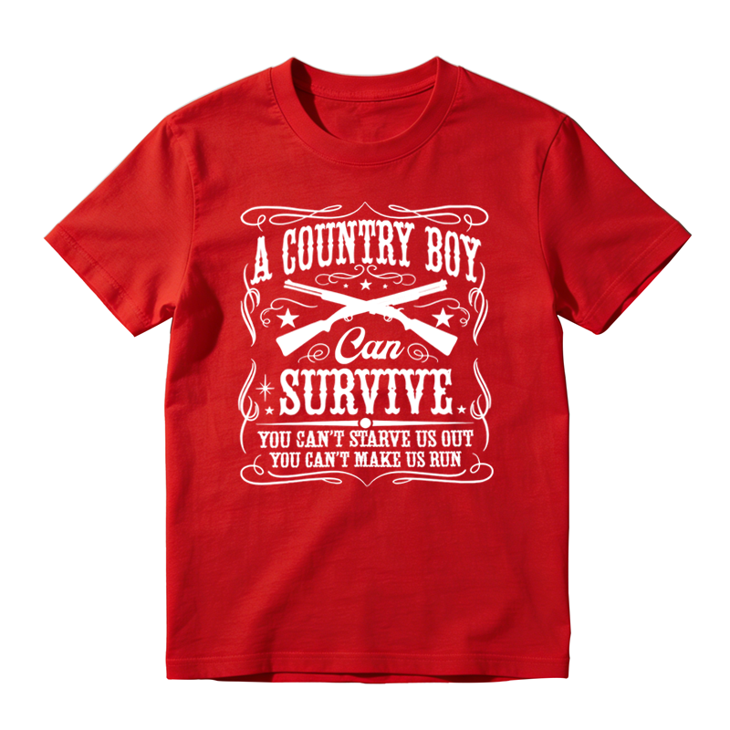 A Country Boy Can Survive Concert Music Shirt