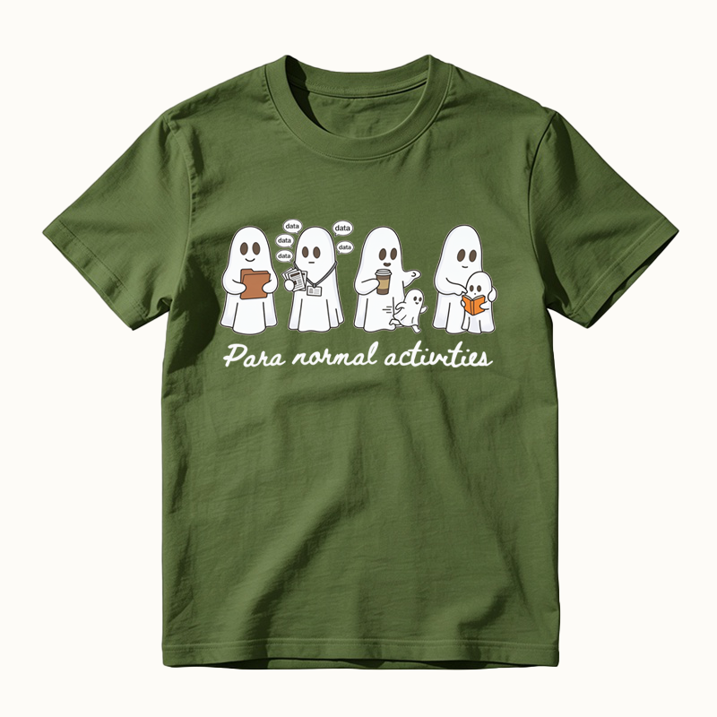 Para Normal Activities SPED RBT Teacher Aide Fall Autumn T-shirt