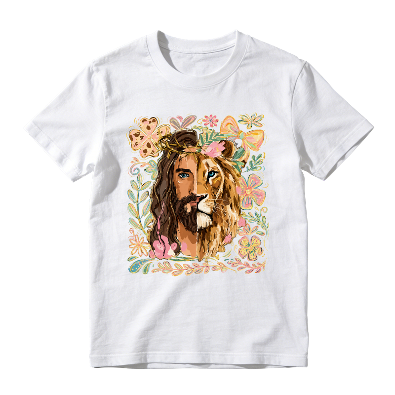 Lion of Judah Trendy Religious Tshirt