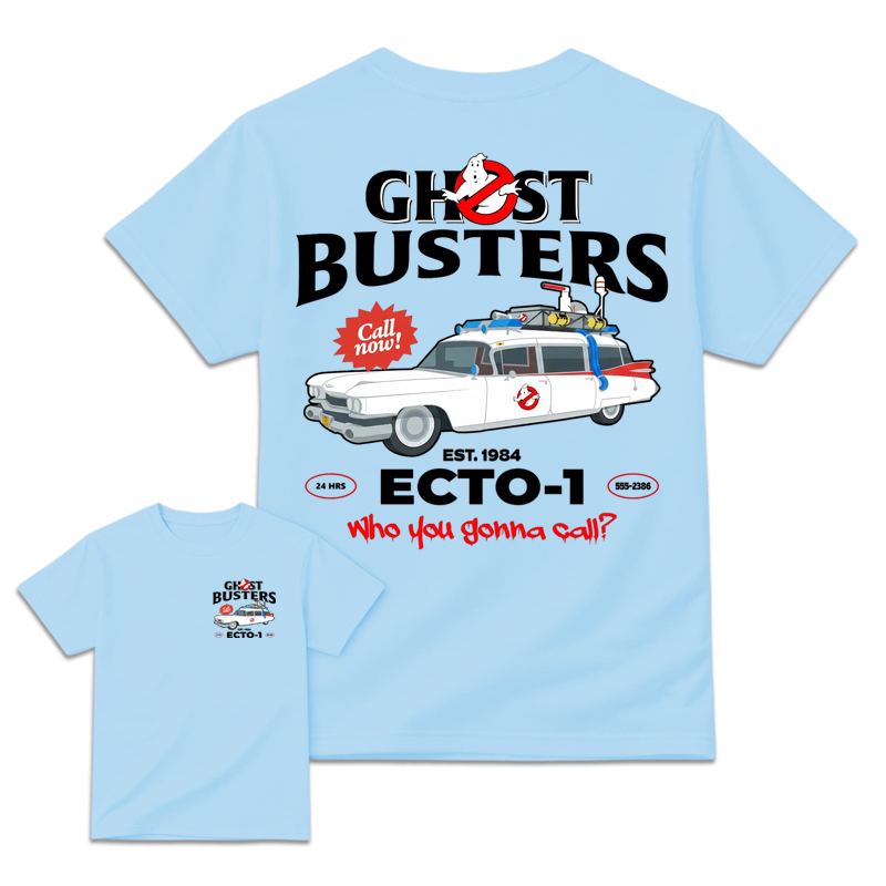 Ghost Busters ECTO-1 Vintage Halloween T-Shirt