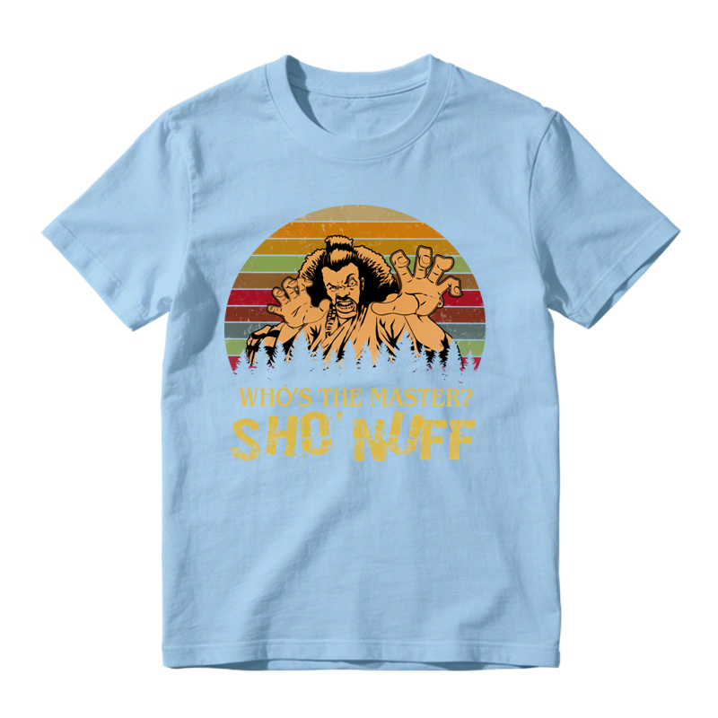Who's The Master Sho'Nuff 80s Movie Retro Graphic T-Shirt