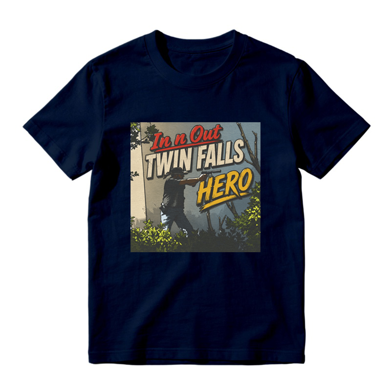 In and out Twin Falls Hero "The Fearless Patriot" Shirts