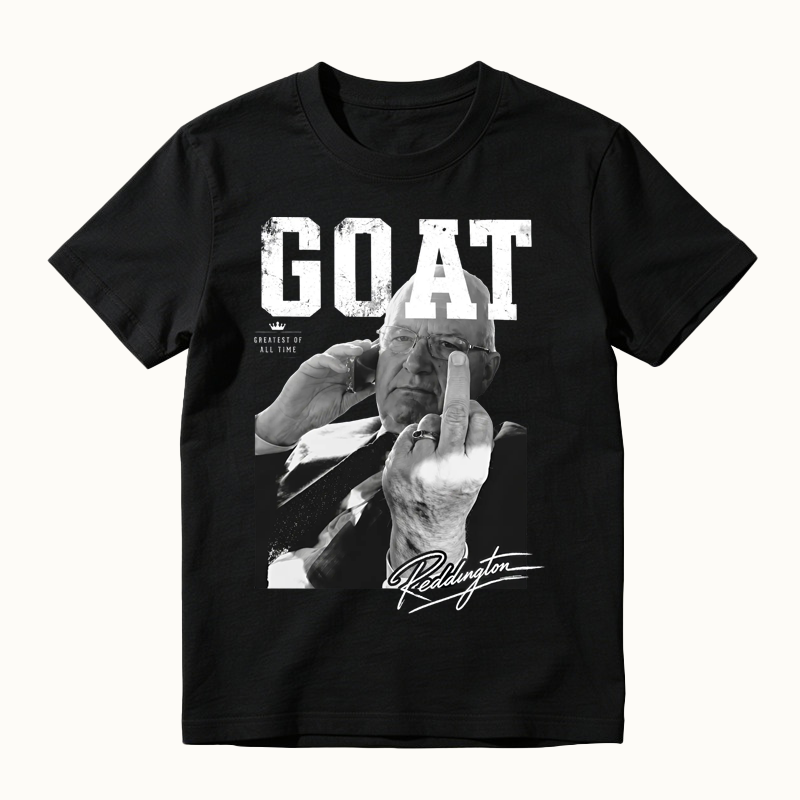 Goat Middle Finger Funny Courtroom Lawyer Photo Graphic Tee