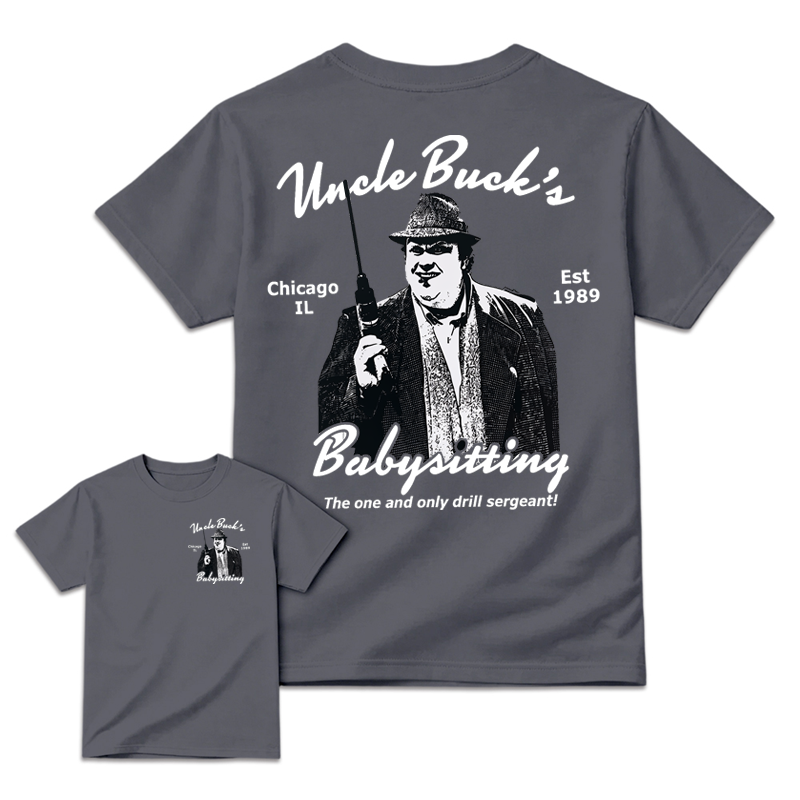 Uncle Buck's Babysitting 80s Movie Graphic Tee