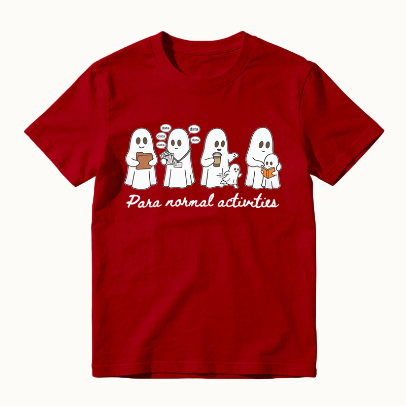 Para Normal Activities SPED RBT Teacher Aide Fall Autumn T-shirt
