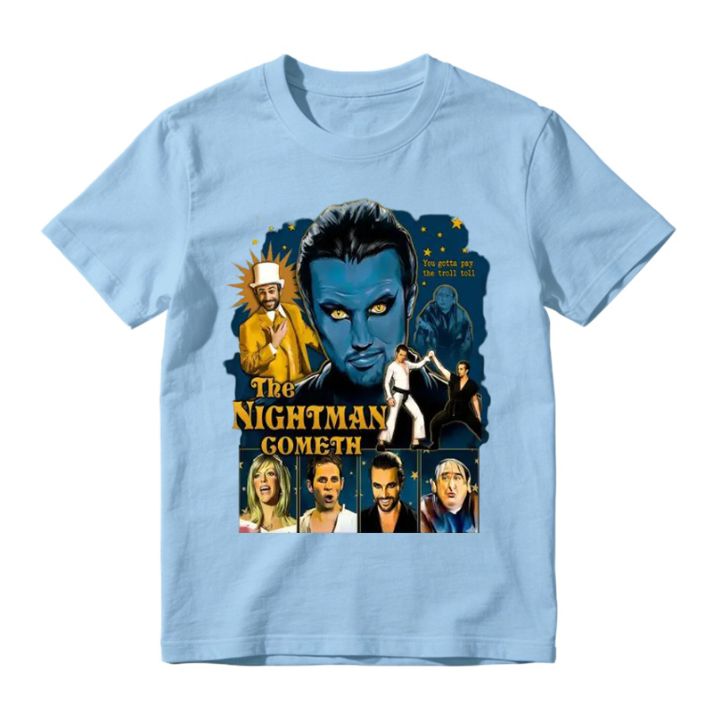 The Nightman Cometh Retro Vintage T-Shirt