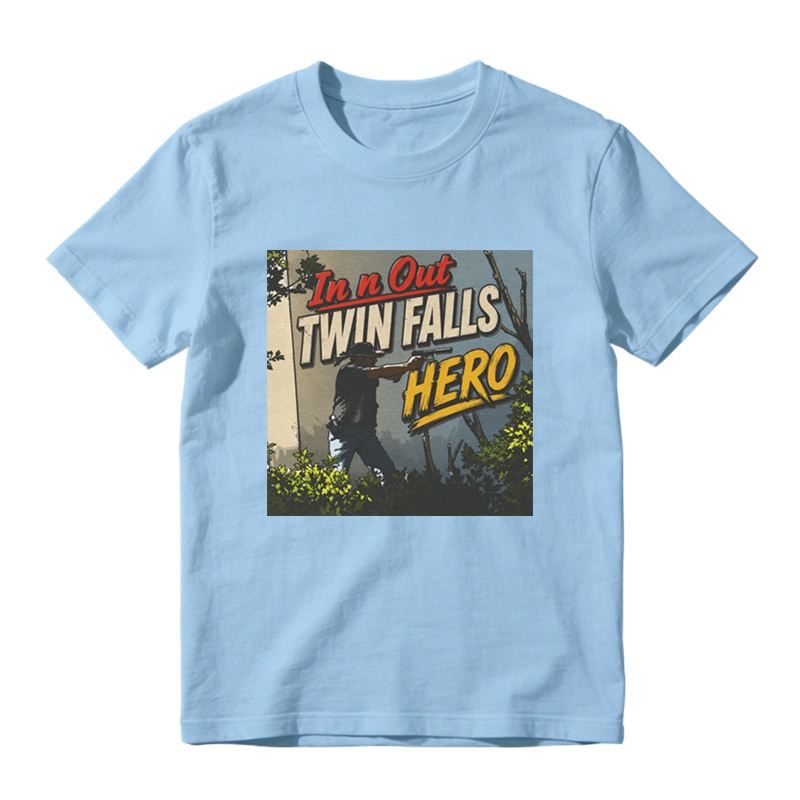 In and out Twin Falls Hero "The Fearless Patriot" Shirts