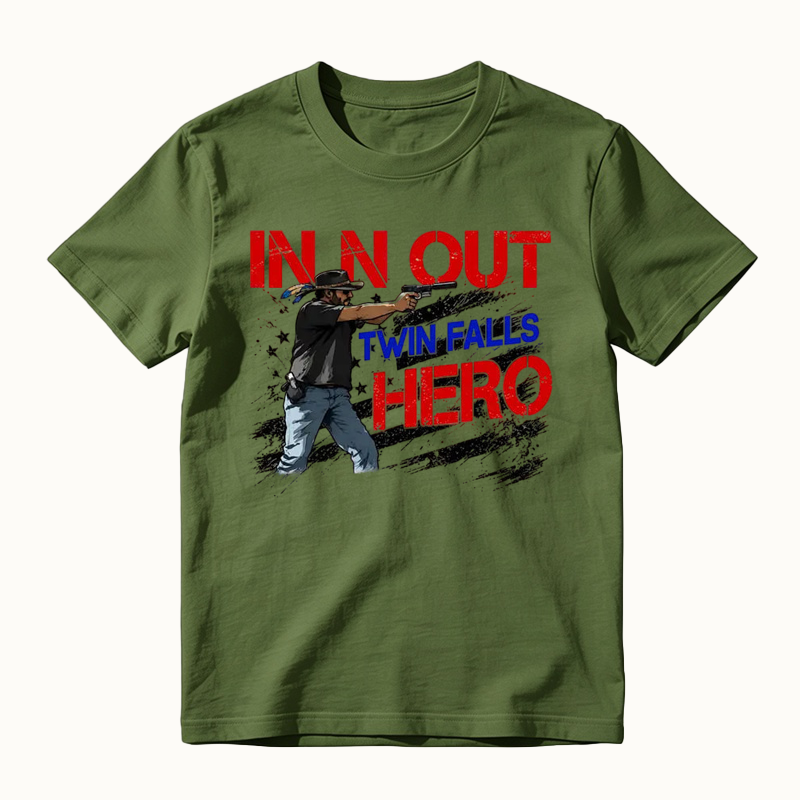 In N Out Twin Falls Hero Graphic Shirt