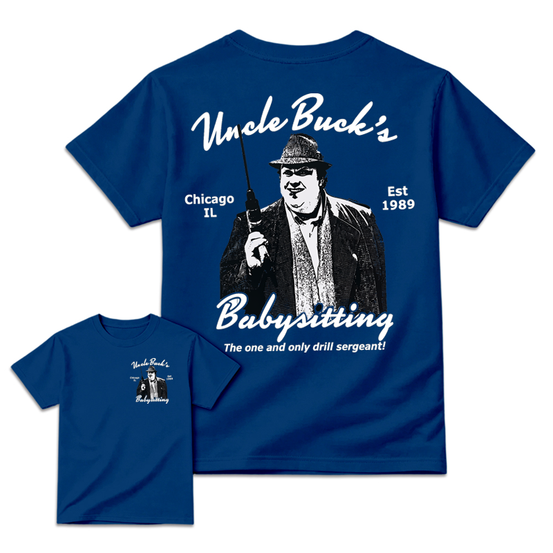 Uncle Buck's Babysitting 80s Movie Graphic Tee