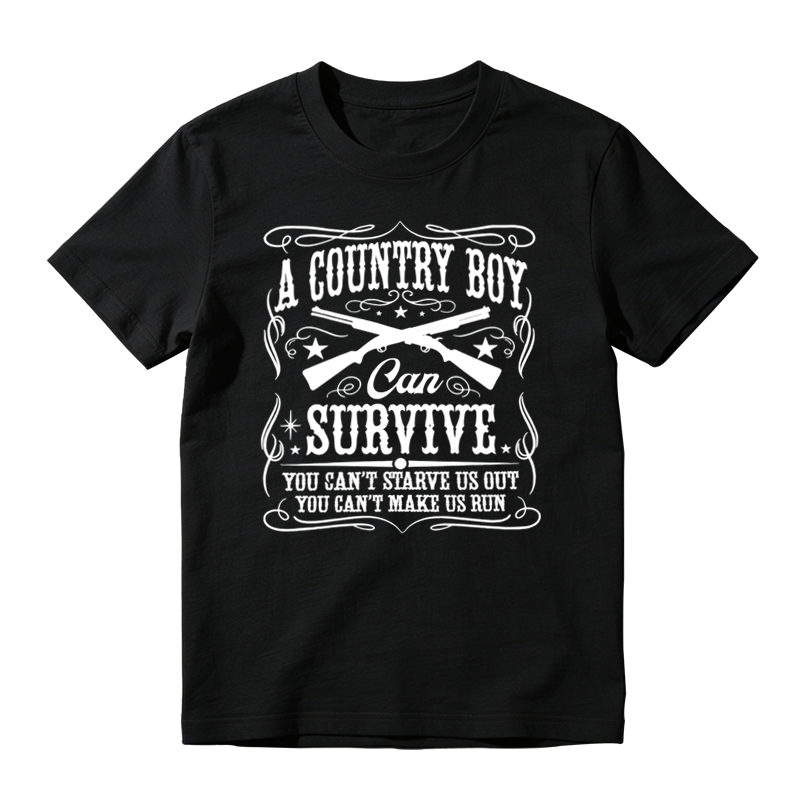 A Country Boy Can Survive Concert Music Shirt