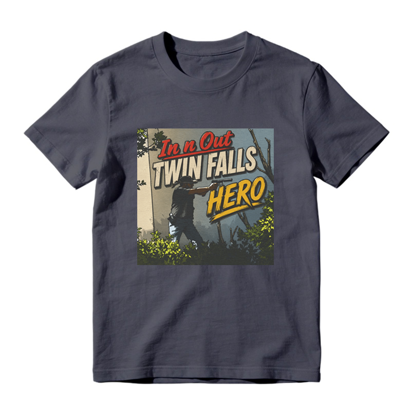 In and out Twin Falls Hero "The Fearless Patriot" Shirts