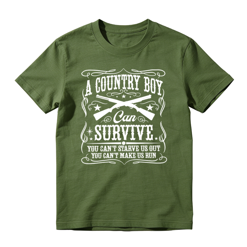 A Country Boy Can Survive Concert Music Shirt