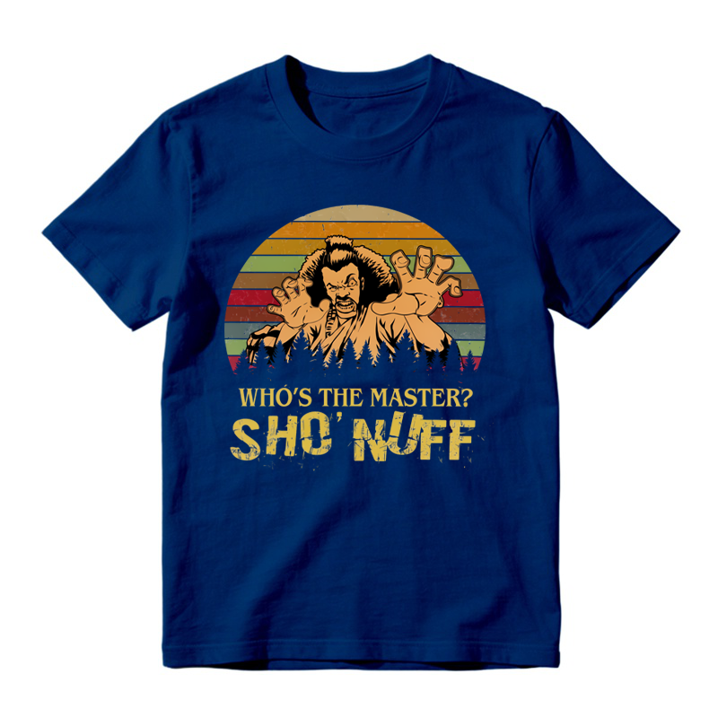 Who's The Master Sho'Nuff 80s Movie Retro Graphic T-Shirt