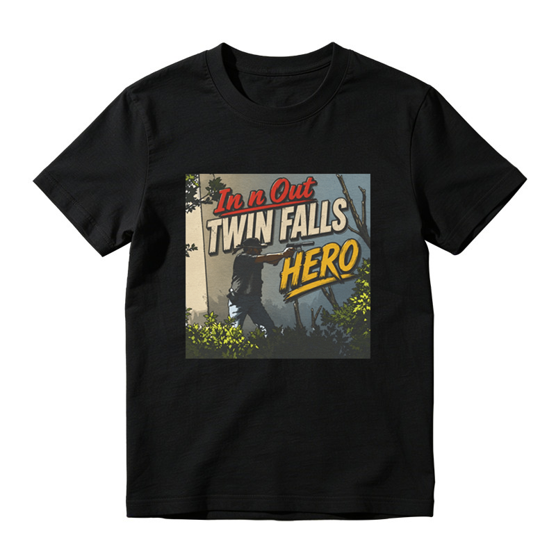 In and out Twin Falls Hero "The Fearless Patriot" Shirts