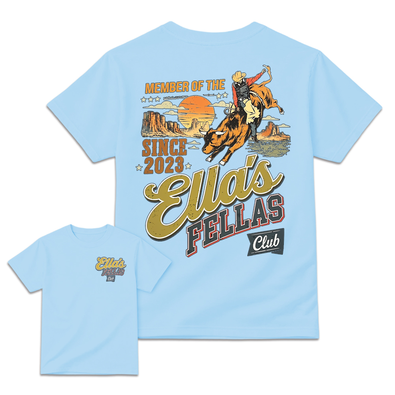 Retro Sunset Western Cowboy Rider Men's T-Shirt