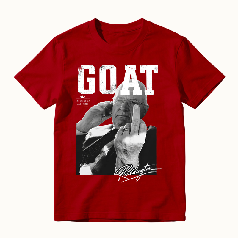 Goat Middle Finger Funny Courtroom Lawyer Photo Graphic Tee
