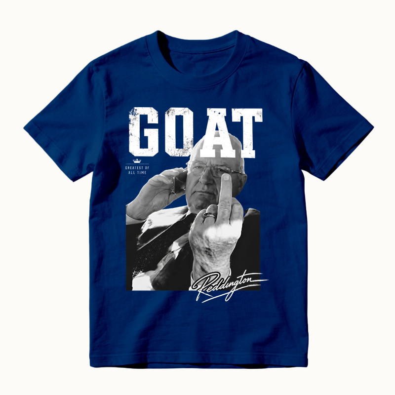 Goat Middle Finger Funny Courtroom Lawyer Photo Graphic Tee