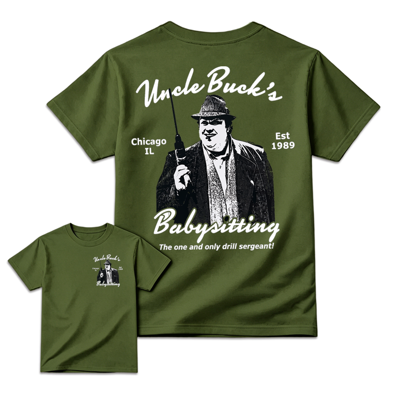 Uncle Buck's Babysitting 80s Movie Graphic Tee