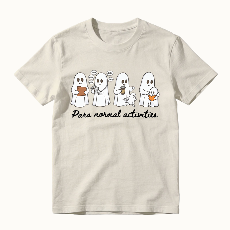 Para Normal Activities SPED RBT Teacher Aide Fall Autumn T-shirt