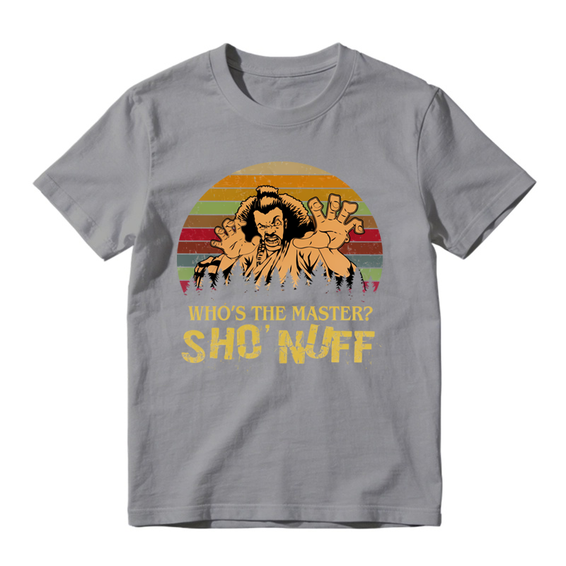 Who's The Master Sho'Nuff 80s Movie Retro Graphic T-Shirt