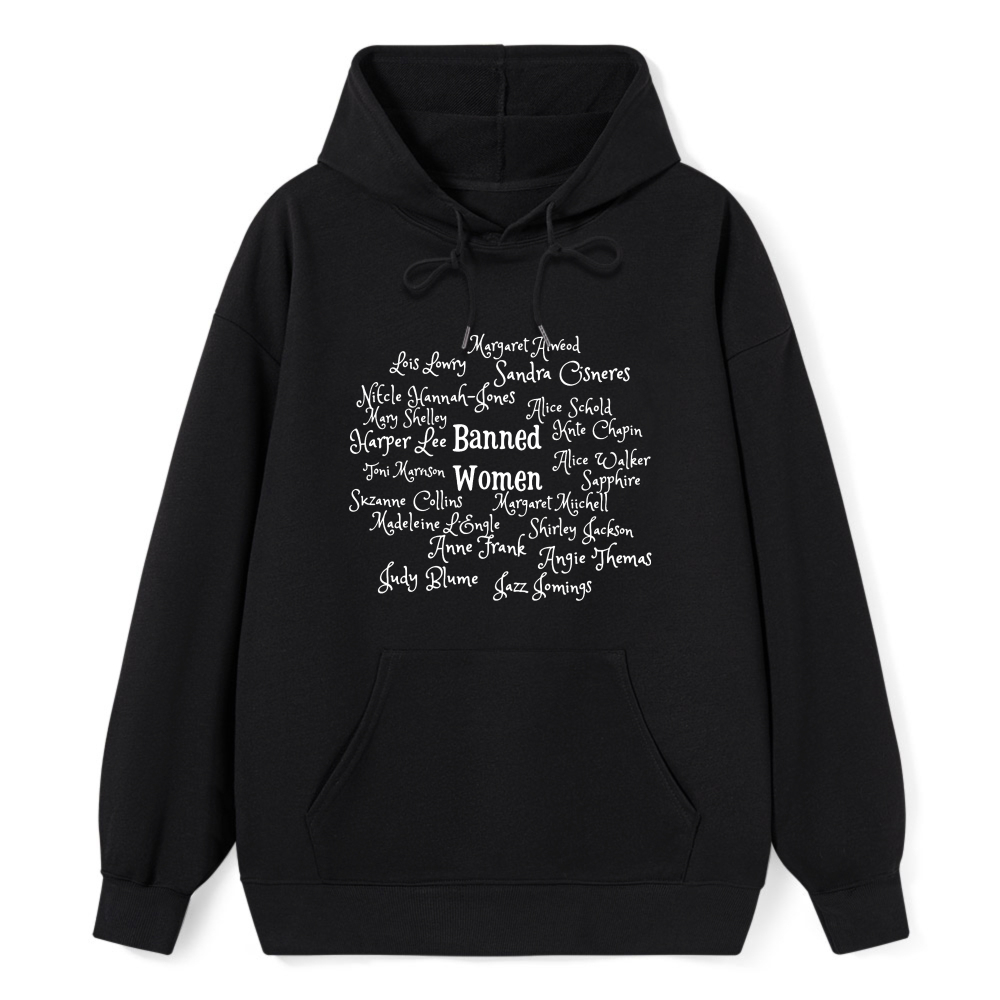 Wardrobecart Banned Women Literary Figures Unisex Classic Hoodie
