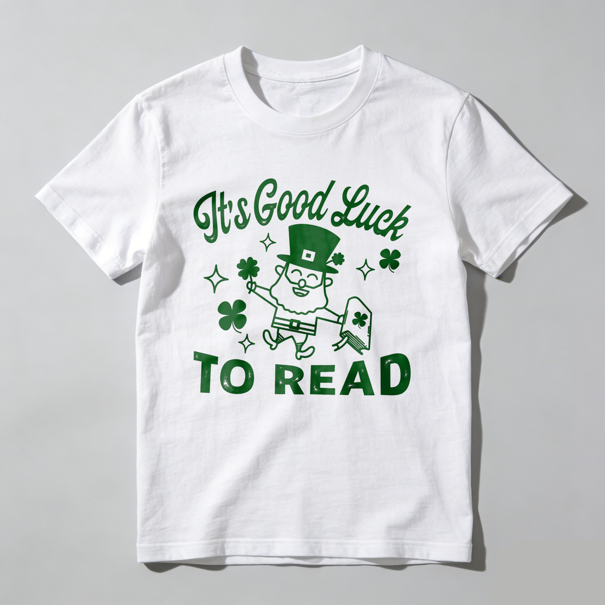 Wardrobecart It's Good Luck To Read tshirt