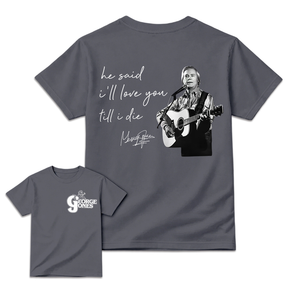 He Stopped Loving Her Today Vintage Tee