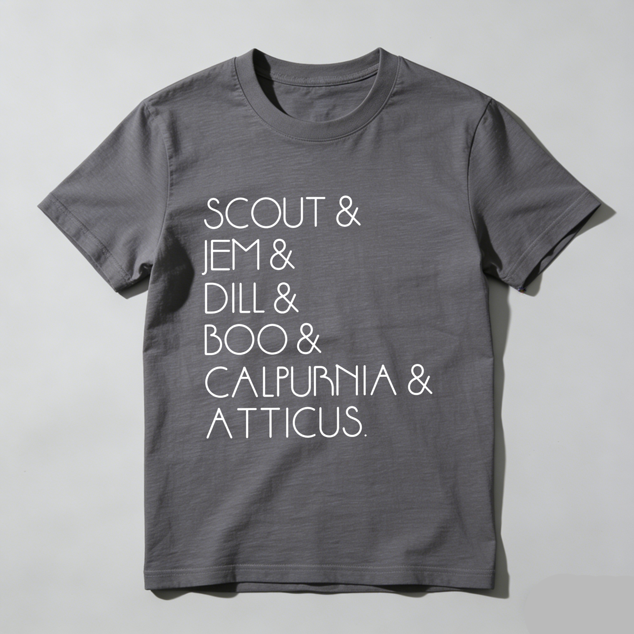 Wardrobecart Scout Jem Dill Boo Calpurnia Atticus Tshirt