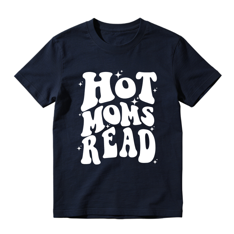 Wardrobecart Hot Moms Read Unisex Classic T-shirt