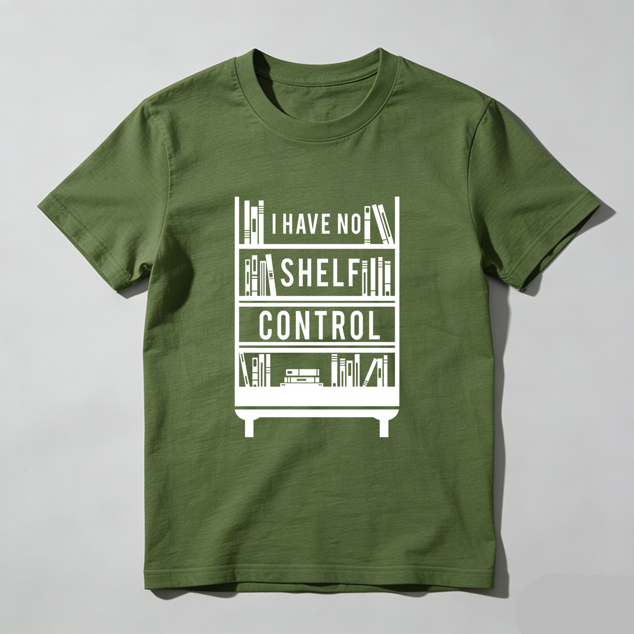 Wardrobecart I Have No Shelf Control Bookshelf Design Unisex Classic T-shirt