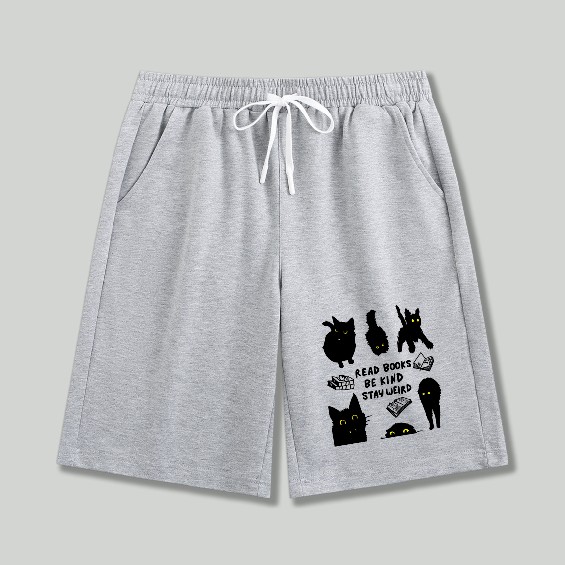 Wardrobecart Cats Reading Books Be Kind Stay Weird Shorts