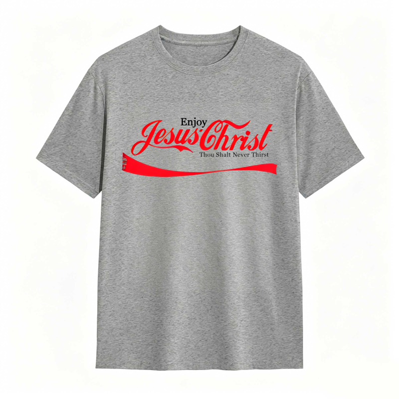 Enjoy Jesus Clever Faith & Pop Culture Mashup T-shirt