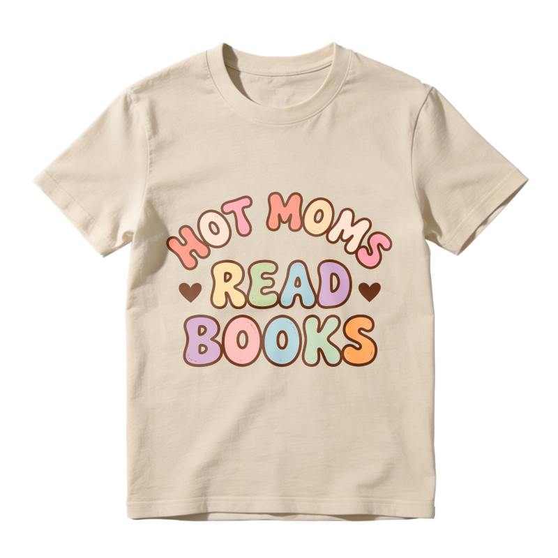 Wardrobecart Hot Moms Read Books Unisex Classic T-shirt