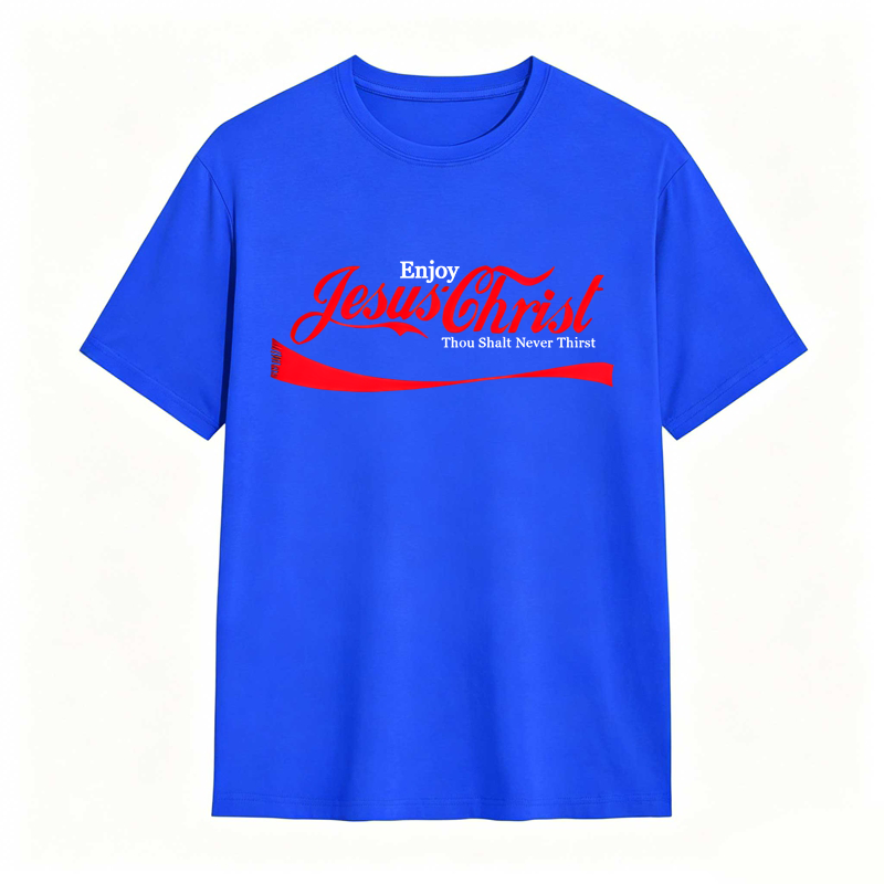 Enjoy Jesus Clever Faith & Pop Culture Mashup T-shirt