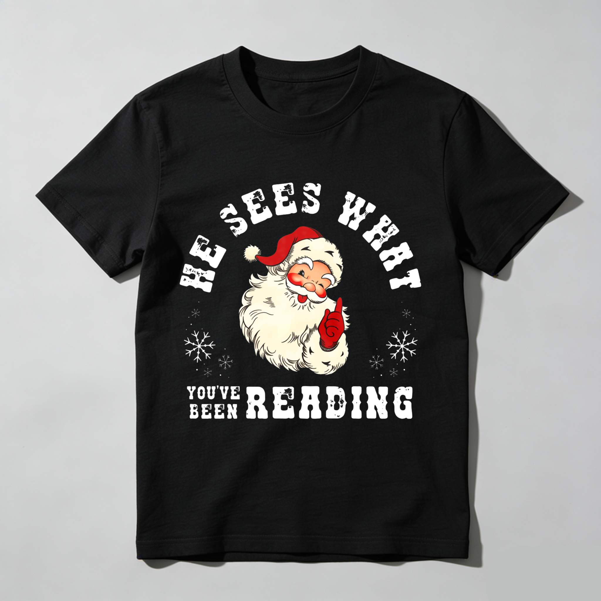 Wardrobecart He Sees What You've Been Reading Tshirt
